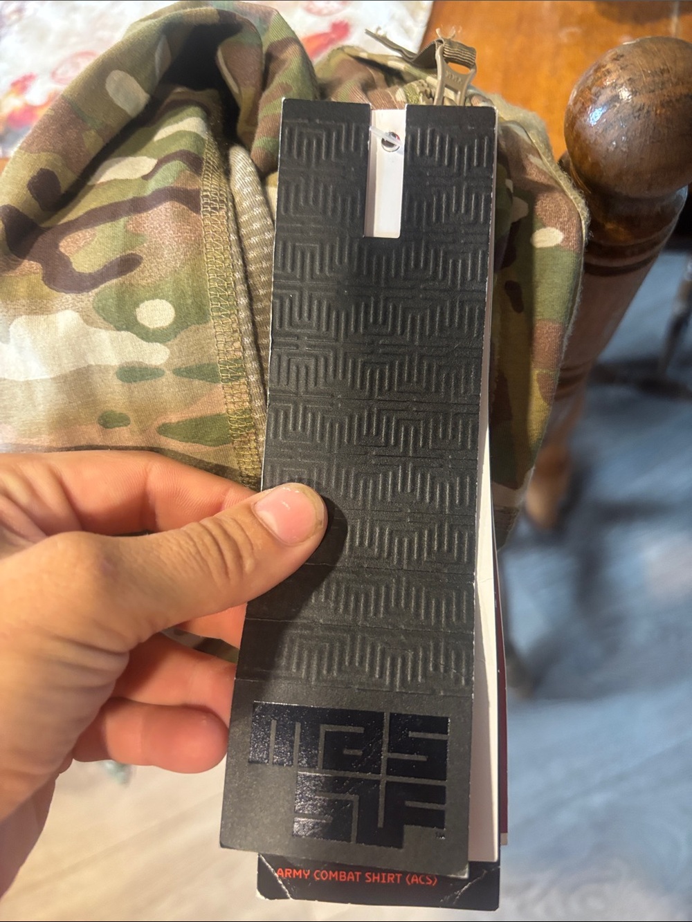 Men's Army Tactical Combat Shirt in Multicam - Picture 8 of 8